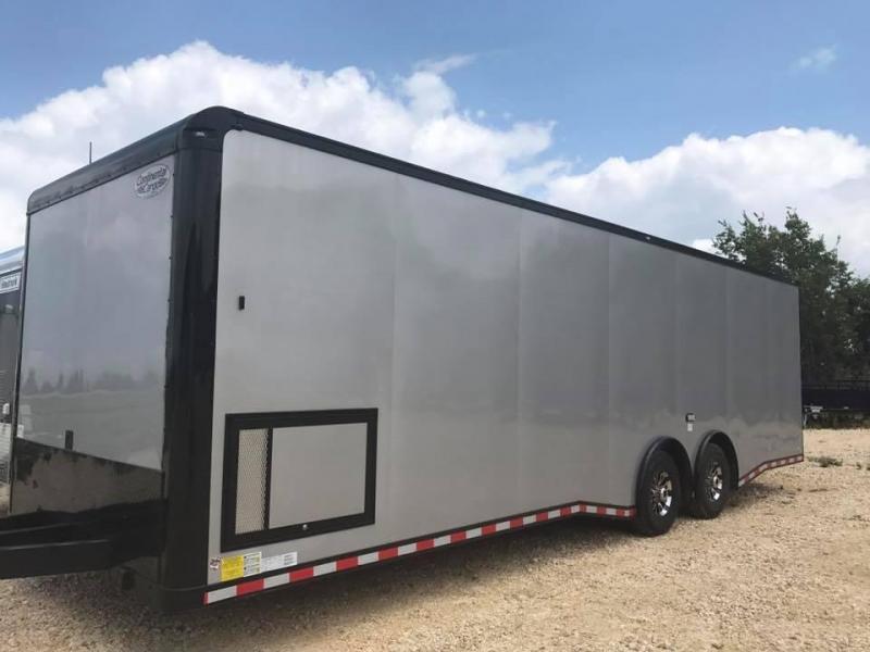 34' BATHROOM / SHOWER TRAILER AUTO MASTER Car / Racing Trailer enclosed
