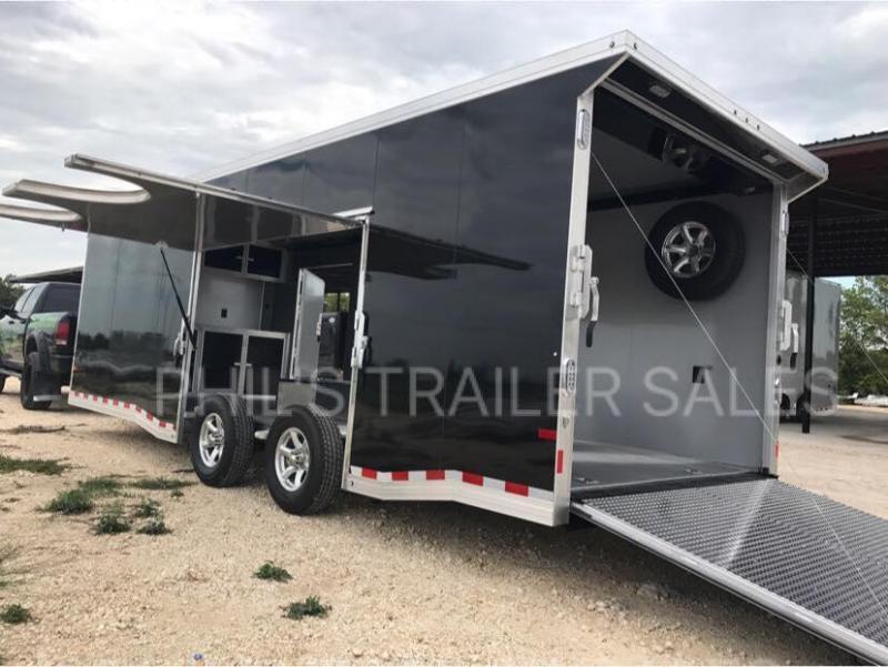 34' BATHROOM / SHOWER TRAILER AUTO MASTER Car / Racing Trailer enclosed