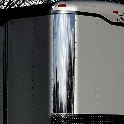 Chrome Front Corner 12.25" Radius x 78" Chrome Front Corner 12.25" Radius x 78"