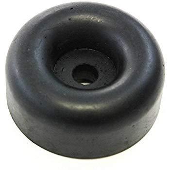 RUBBER BUMPER FOR RAMP DOOR STANDARD BLACK 2.5" X 1" SCREW IN RUBBER BUMPER FOR RAMP DOOR STANDARD BLACK 2.5" X 1" SCREW IN
