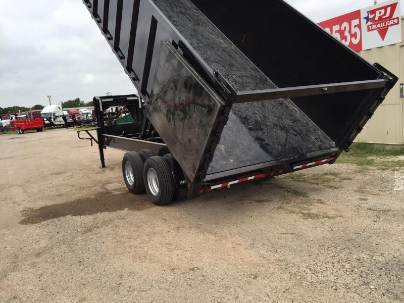 PJ Trailers Gooseneck Tandem Dual Dump 96"X20' W/4'Sides Nationwide