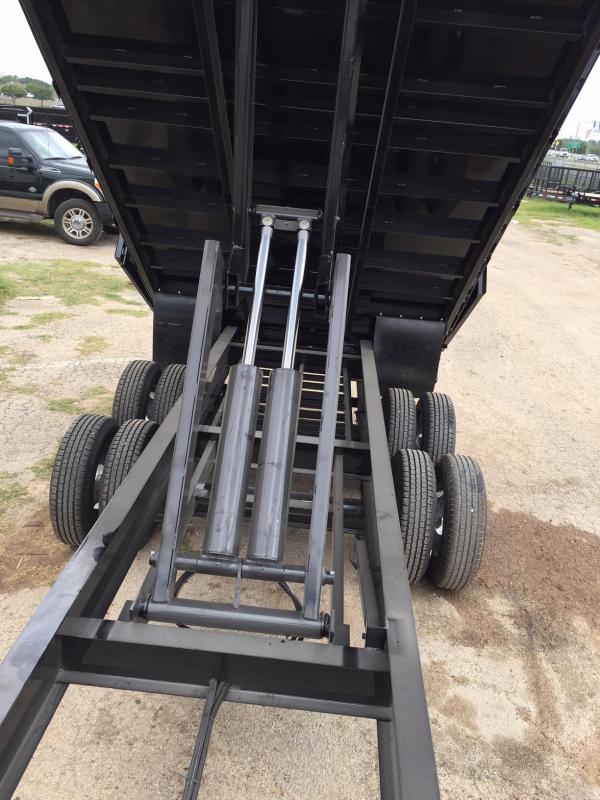 PJ Trailers Gooseneck Tandem Dual Dump 96"X20' W/4'Sides Nationwide