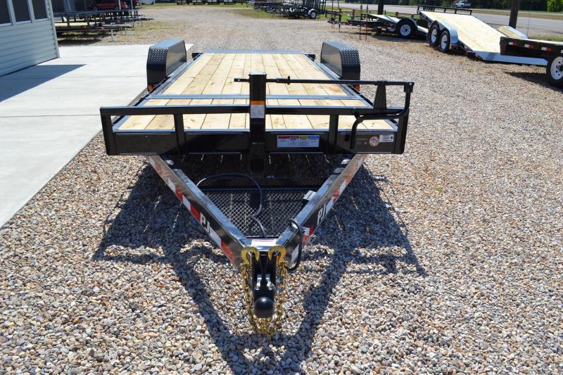 2017 PJ Bumper Pull Gravity Tilt Trailer 82"x20' Happy Trailer Sales