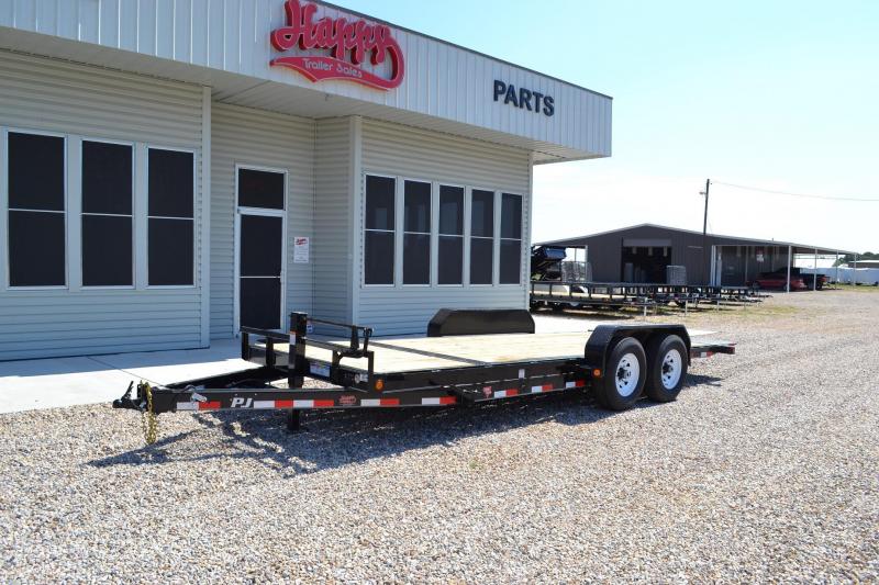 2017 PJ Bumper Pull Gravity Tilt Trailer 82"x20' Happy Trailer Sales
