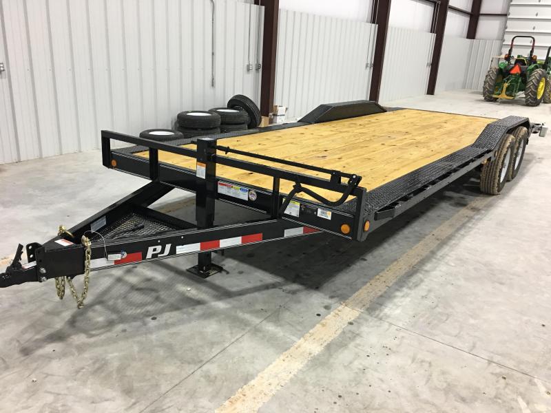 2017 PJ 24'x102" Super wide w/Drive over Fenders Happy Trailer Sales