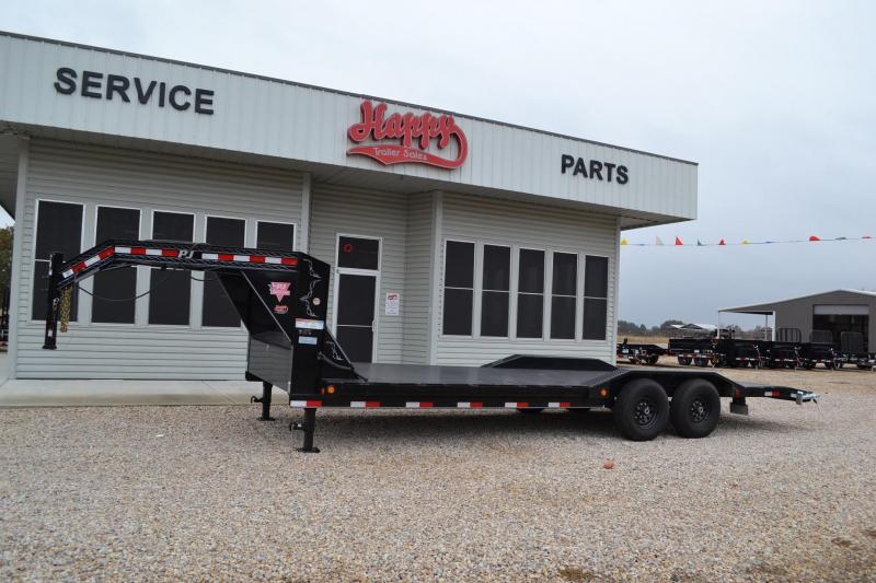 Used 2015 PJ 102"x24' Steel Floor w/Drive over Fenders Happy Trailer Sales PJ Trailers in Texas