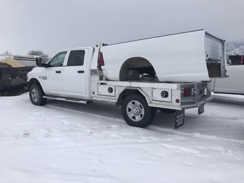Bradford Built Aluminum 4Box Utility Full Skirted Truck Bed For Single