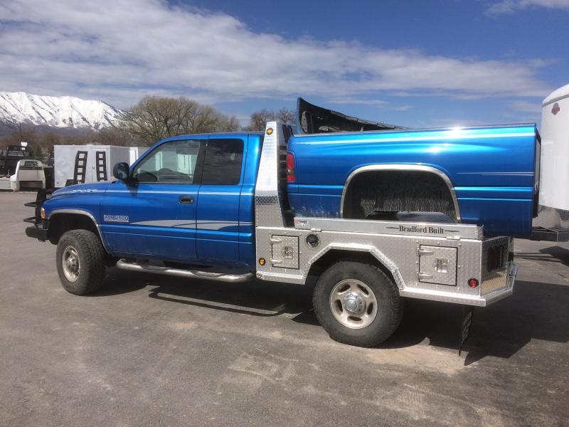 Bradford Built Aluminum 4Box Utility Full Skirted Truck Bed For Single