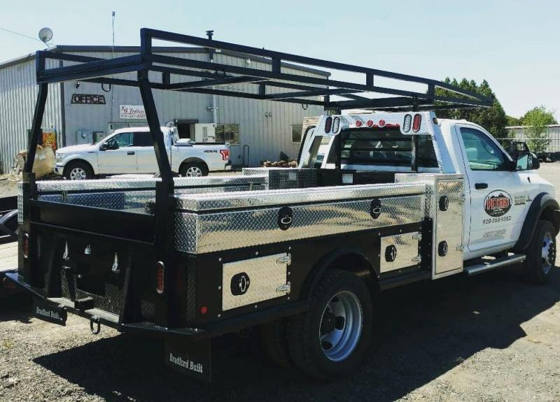 Bradford Built Steel Contractors Full Skirted Truck Bed