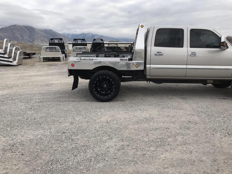 Bradford Built Aluminum Workbed For Dual Wheel Long Bed Truck