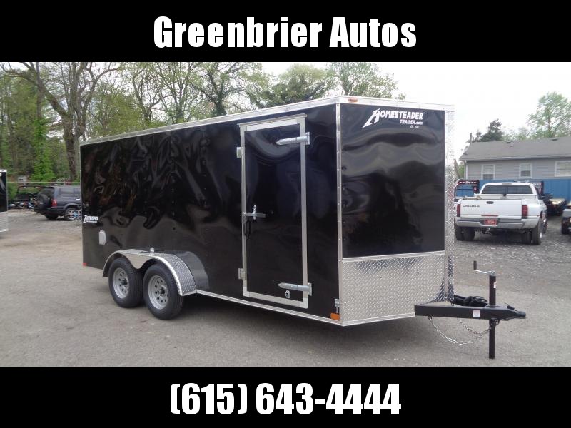 2020 Homesteader Intrepid 7' x 16' x 6' Enclosed Cargo Trailer 2020 Homesteader Intrepid 7' x 16' x 6' Enclosed Cargo Trailer