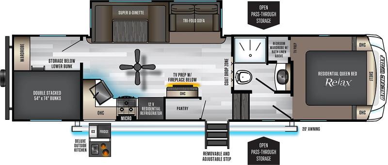 2020 Cherokee Arctic Wolf 287BH Fifth Wheel Campers RV 2020 Cherokee Arctic Wolf 287BH Fifth Wheel Campers RV