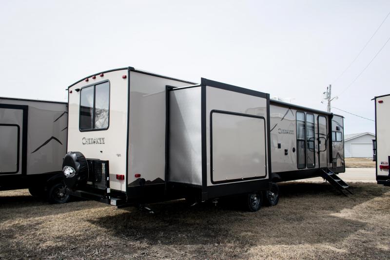 2019 Cherokee Limited 304vfk V Nose Front Kitchen Travel Trailer