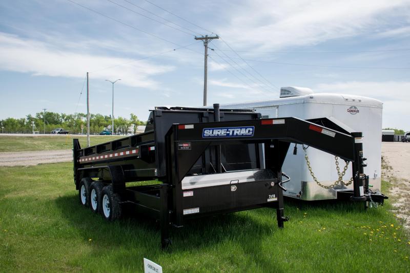 2019 Sure-Trac 7 X 16 LProfile 21K Telescopic Goose 2019 Sure-Trac 7 X 16 LProfile 21K Telescopic Goose