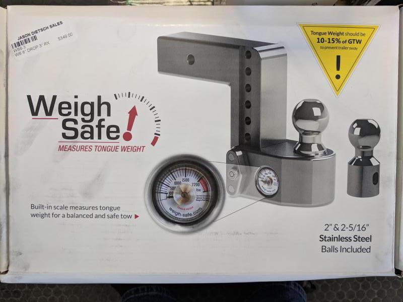 WEIGH-SAFE HITCH FOR 3"RX WEIGH-SAFE HITCH FOR 3"RX