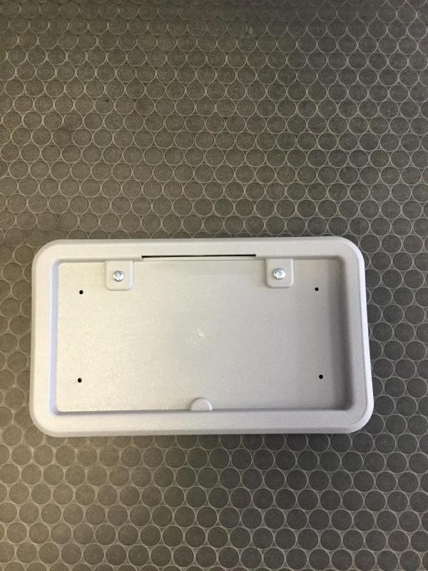 Grey Liscense Plate Bracket Grey Liscense Plate Bracket