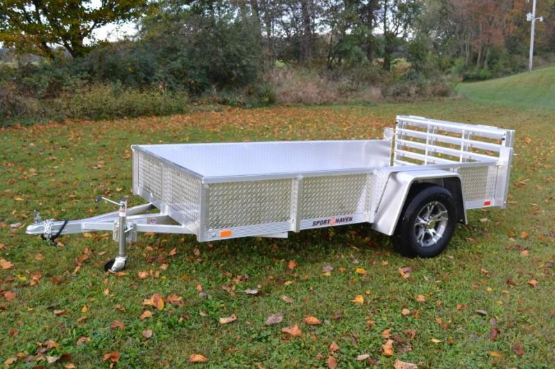 Sport Haven 5x8 Utility Trailer w/ Aluminum Deck Jims Trailer World