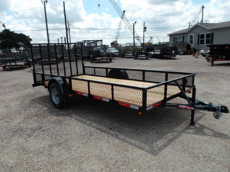 2019 Longhorn Trailers 77x14 Single Axle Utility Trailer / Landscape Trailer w/ 15" Expanded Metal Sides / 4ft Heavy Duty Ramp Gate 2019 Longhorn Trailers 77x14 Single Axle Utility Trailer / Landscape Trailer w/ 15" Expanded Metal Sides / 4ft Heavy Duty Ramp Gate