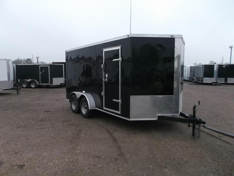 2019 Texas Select 7x14 Tandem Axle Cargo Trailer / Enclosed Trailer / Ramp / 6'6" Interior / Side Door / LEDs 2019 Texas Select 7x14 Tandem Axle Cargo Trailer / Enclosed Trailer / Ramp / 6'6" Interior / Side Door / LEDs