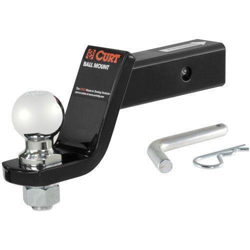 CURT CLASS 3 BALL MOUNT WITH 2" BALL-4" DROP CURT CLASS 3 BALL MOUNT WITH 2" BALL-4" DROP