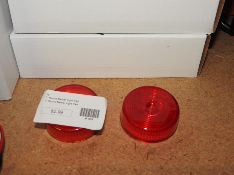 2" Round Marker Light Red 2" Round Marker Light Red
