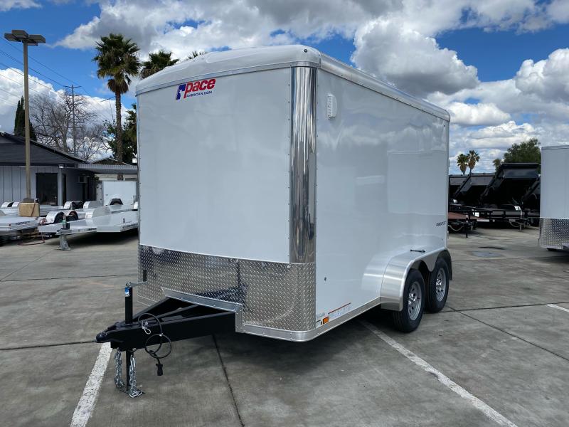 2021 Pace American Cargo Sport 7' x 12' Tandem Axle Enclosed Cargo Trailer