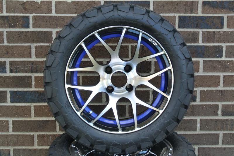 SALE ON Aftermarket Golf Cart Wheels and Tires Club Car EZ Go Yamaha