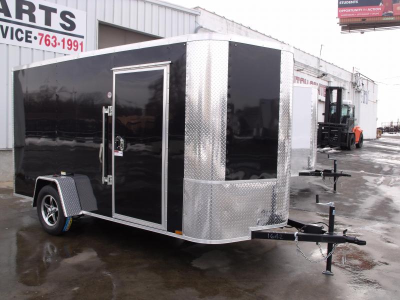 Enclosed Trailer 5 X 8 Ramp 5 6" Height Ramp Black In Color All Tube
