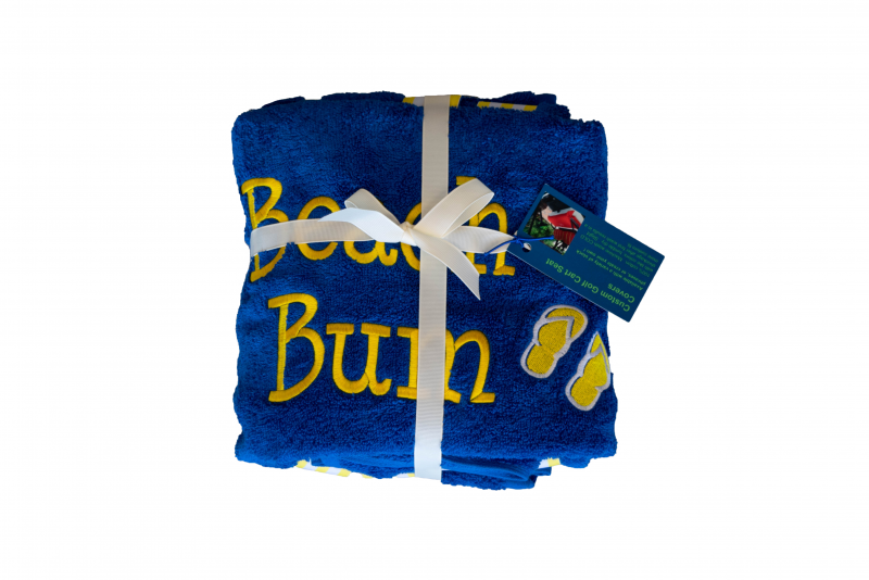 Golf Cart Seat Cover | Blue | Beach Bum