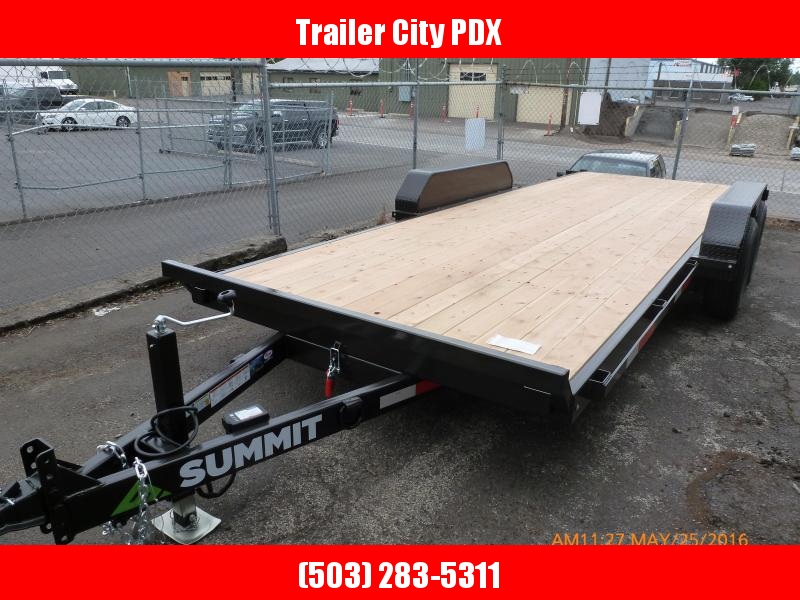 2020 Summit Denali Pro 7 x 20 10kTilt Flatbed Trailer 2020 Summit Denali Pro 7 x 20 10kTilt Flatbed Trailer