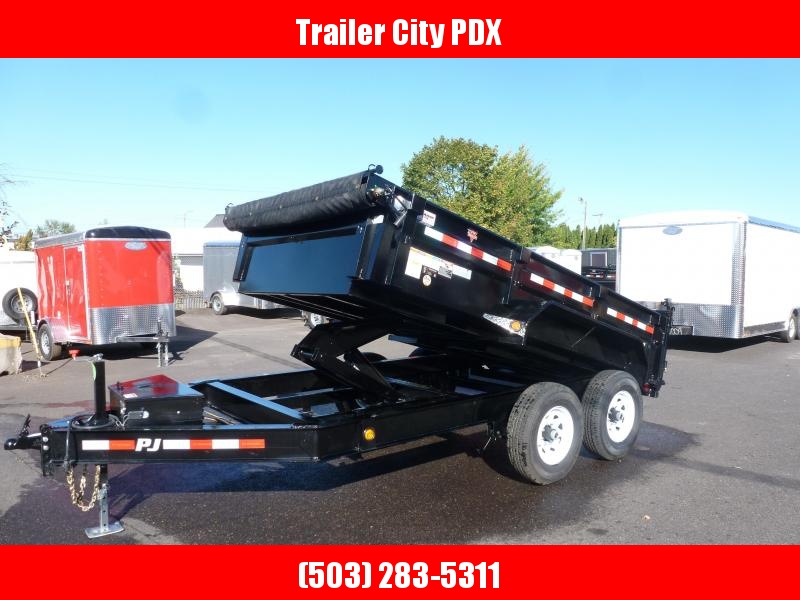2020 PJ Trailers 7x12 Low Pro Dump Trailer w/ 10k Jack Tarp Ramps 2020 PJ Trailers 7x12 Low Pro Dump Trailer w/ 10k Jack Tarp Ramps
