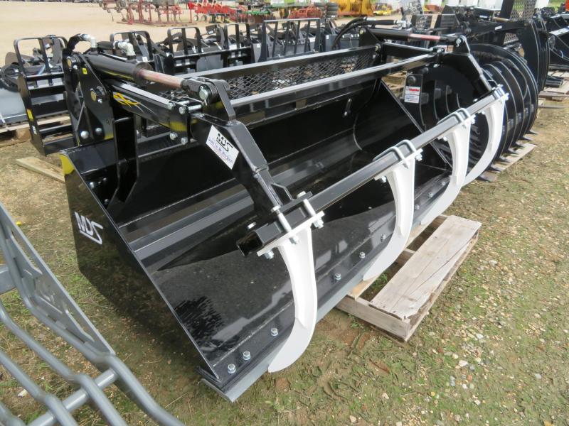 New MDS 8' Skid Steer High Volume Grapple Bucket Farm Equipment and