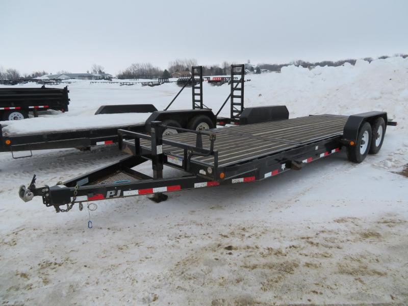 2014 PJ Trailers 22 HD Tiltbed Equipment Trailer 2014 PJ Trailers 22 HD Tiltbed Equipment Trailer