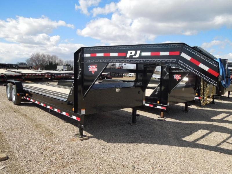 2020 PJ Trailers 24 Full Tilt GN Equipment Trailer 2020 PJ Trailers 24 Full Tilt GN Equipment Trailer