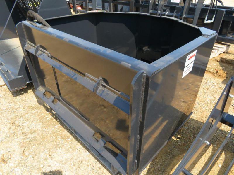 New Jenkins Hydraulic Skid Steer Concrete Bucket / Hopper Farm