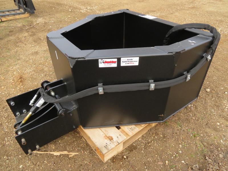 New Jenkins Hydraulic Skid Steer Concrete Bucket / Hopper Farm