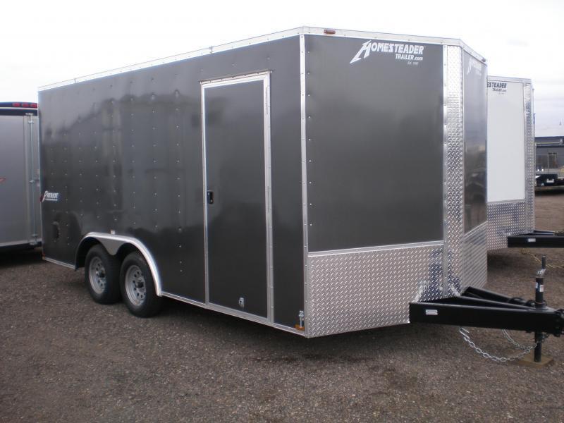 2020 Homesteader 8x16 Enclosed V-Nose Cargo Trailer 2020 Homesteader 8x16 Enclosed V-Nose Cargo Trailer