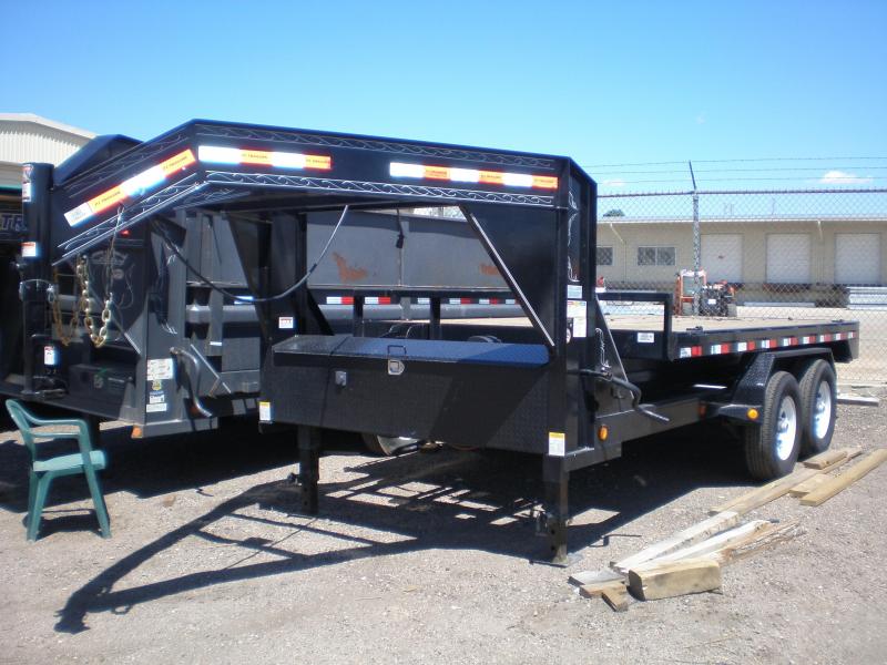2018 PJ Trailers DR142 Gooseneck Roloff Dump Trailer 2018 PJ Trailers DR142 Gooseneck Roloff Dump Trailer