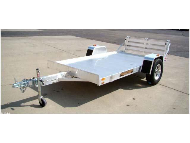 Aluma 63" x 10' Heavy Axle Aluminum Trailer Aluma 63" x 10' Heavy Axle Aluminum Trailer