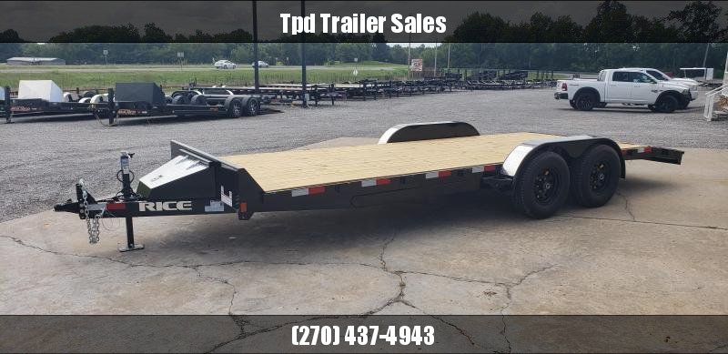 2020 Rice 82"X20' Equipment Trailer 2020 Rice 82"X20' Equipment Trailer