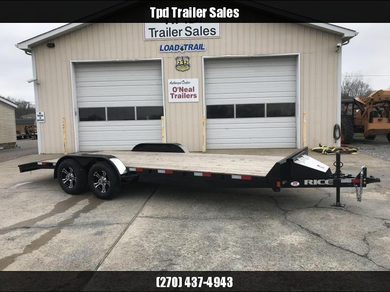 2020 Rice 82"X20' Equipment Trailer 2020 Rice 82"X20' Equipment Trailer