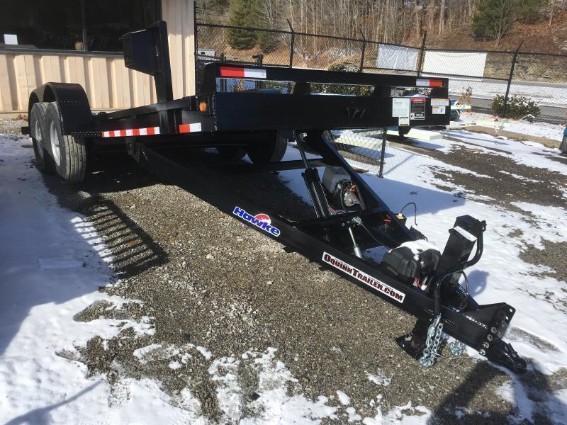 2020 Hawke Trailers 81x20 15k hydraulic tilt steel floor Equipment Trailer 2020 Hawke Trailers 81x20 15k hydraulic tilt steel floor Equipment Trailer