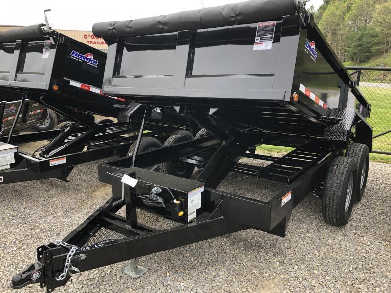 2020 Hawke Trailers 7X12 6TON WITH TARP Dump Trailer 2020 Hawke Trailers 7X12 6TON WITH TARP Dump Trailer