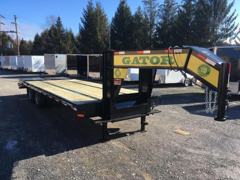 2020 Gatormade Trailers 25 20+5 tandem dual workhorse gooseneck with big Goliath ramps Equipment Trailer 2020 Gatormade Trailers 25 20+5 tandem dual workhorse gooseneck with big Goliath ramps Equipment Trailer