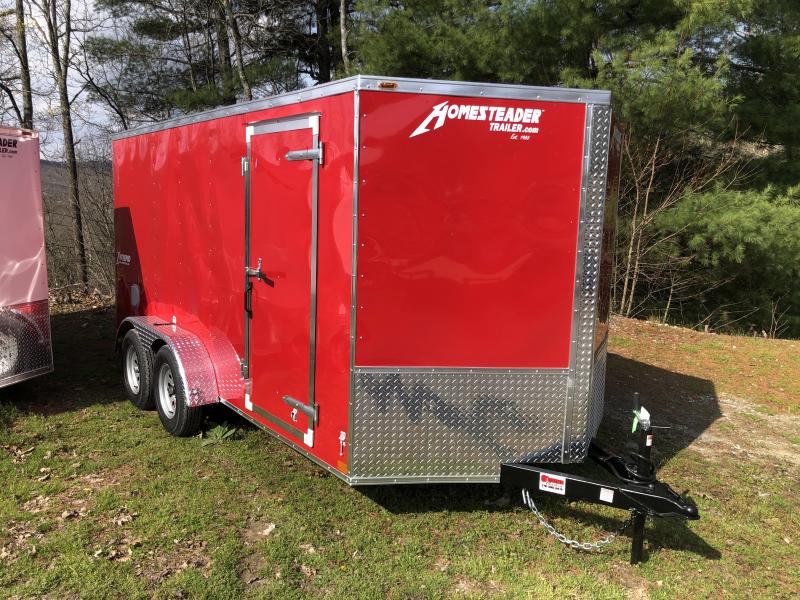 2020 Homesteader 7x14 Intrepid sd ramp Enclosed Cargo Trailer 2020 Homesteader 7x14 Intrepid sd ramp Enclosed Cargo Trailer