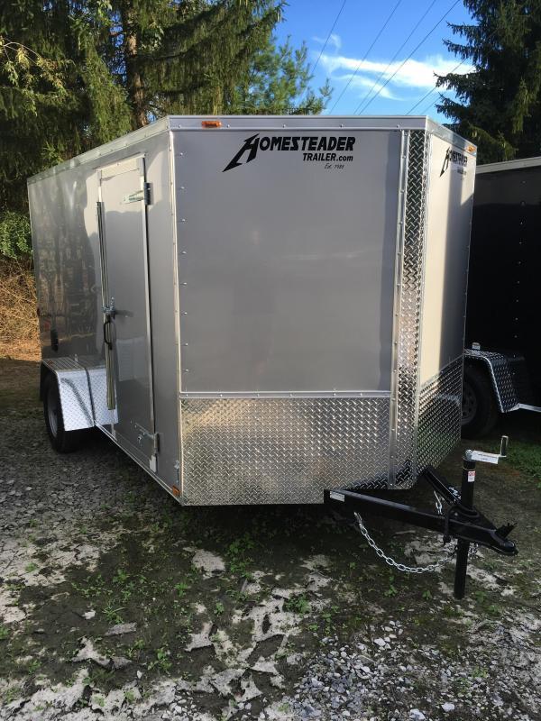 2020 Homesteader 7x12 Intrepid ramp door single axle Enclosed Cargo Trailer 2020 Homesteader 7x12 Intrepid ramp door single axle Enclosed Cargo Trailer