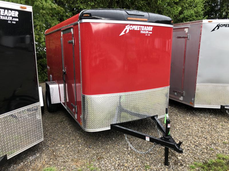 2020 Homesteader Inc. 6x12 Challenger SD Ramp single axle Enclosed Cargo Trailer 2020 Homesteader Inc. 6x12 Challenger SD Ramp single axle Enclosed Cargo Trailer