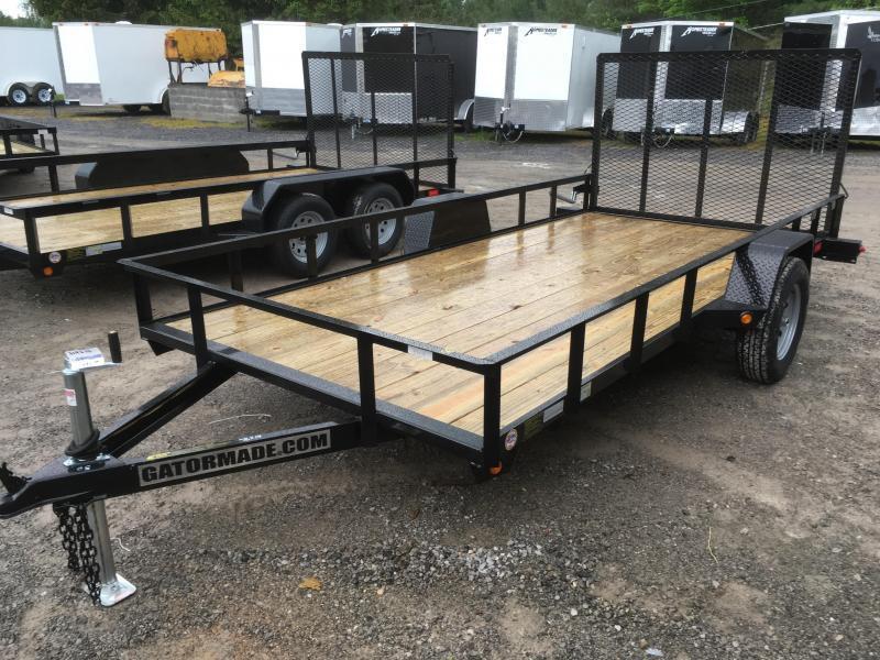 2020 Gatormade Trailers 76x14 single axle gate Utility Trailer 2020 Gatormade Trailers 76x14 single axle gate Utility Trailer
