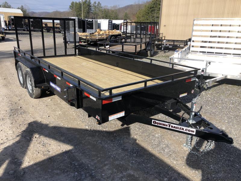 2020 Sure-Trac 82x16 Solid Steel Side Tandem Axle Utility Trailer 2020 Sure-Trac 82x16 Solid Steel Side Tandem Axle Utility Trailer