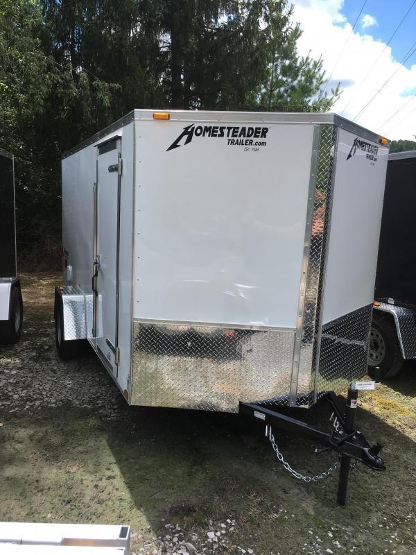 2020 Homesteader 7x12 Intrepid single axle sd ramp door Enclosed Cargo Trailer 2020 Homesteader 7x12 Intrepid single axle sd ramp door Enclosed Cargo Trailer